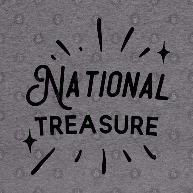 Typographic Series: National Treasure by Jarecrow 